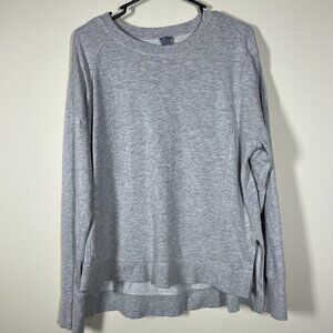 Sweaty Betty Women's Size M Oversized Crewneck After Class Sweatshirt Gray!